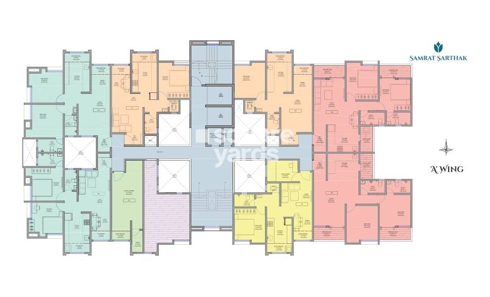 Bora Samrat Sarthak Floor Plans