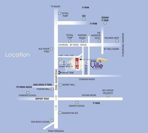 Bora Ville Phase II Location Image