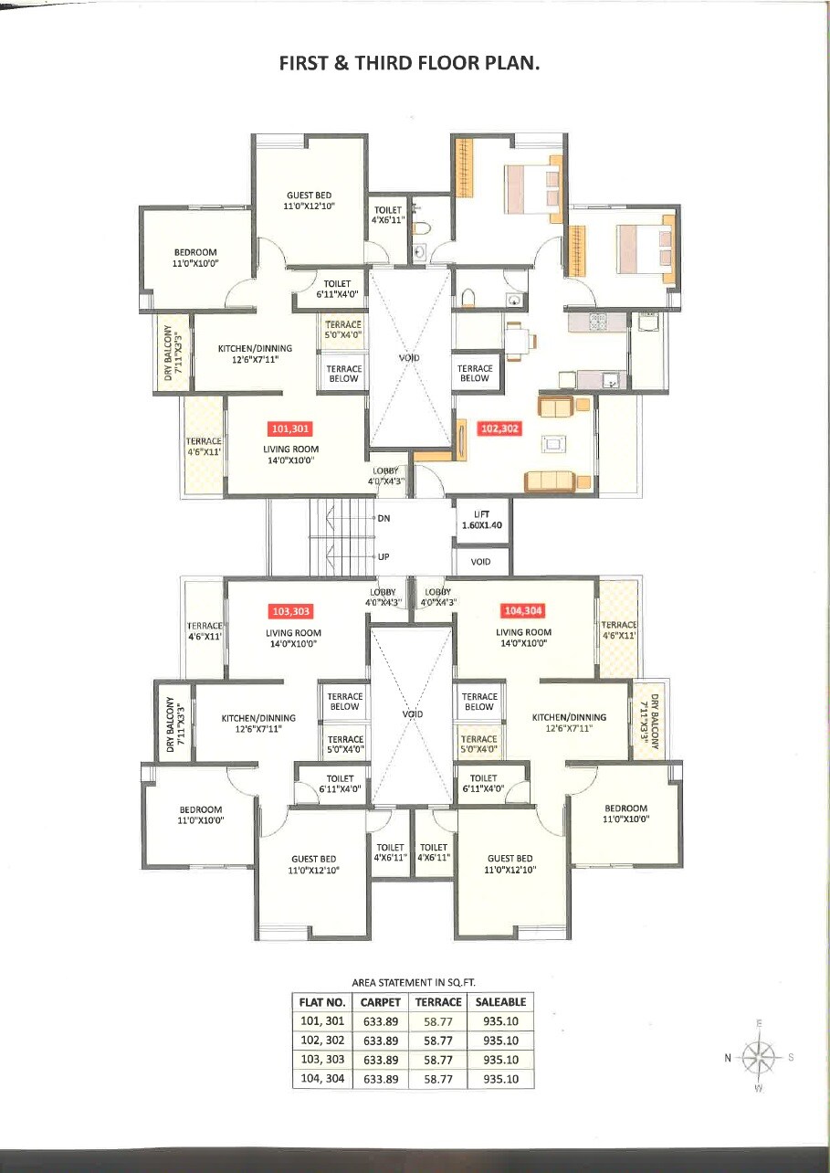 Brahma Heights Floor Plans 1
