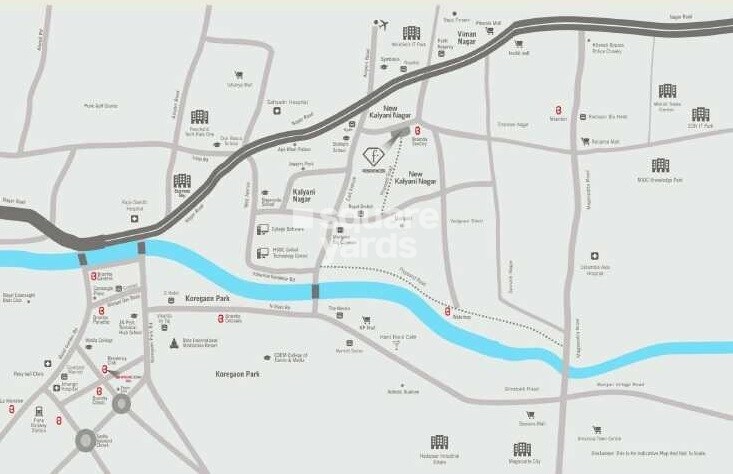 BrahmaCorp F Residences Phase II Location Image