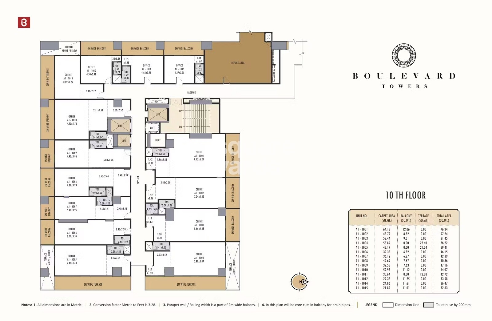 Bramha Boulevard Floor Plans 1