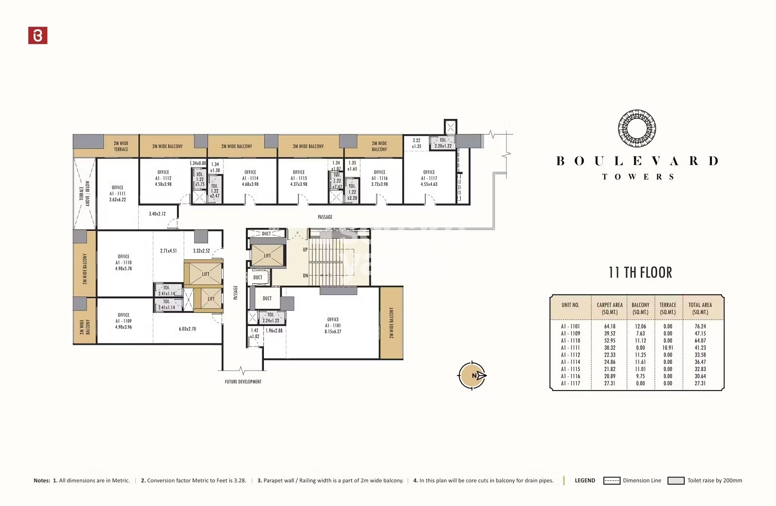 Bramha Boulevard Floor Plans 2