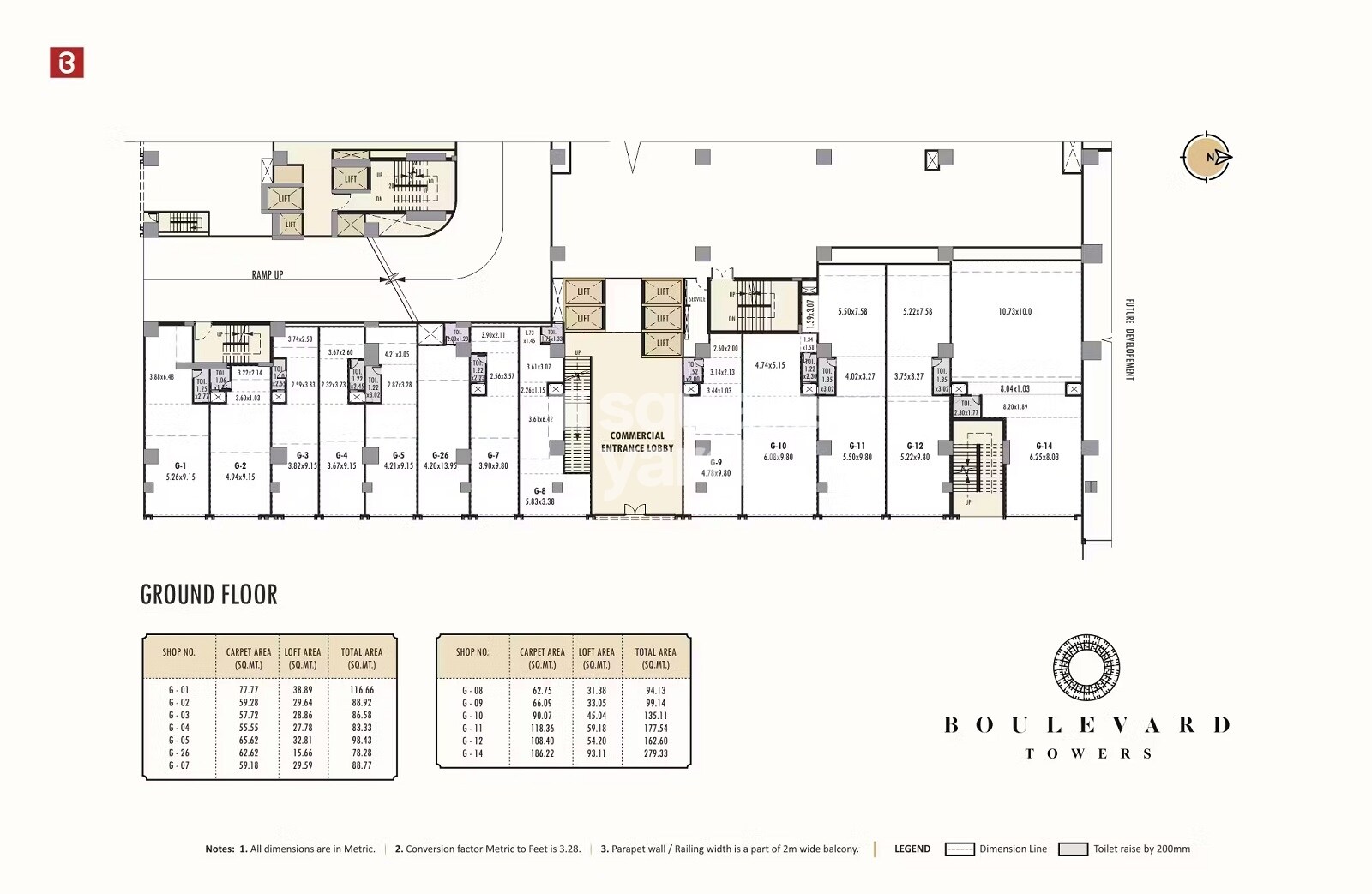 Bramha Boulevard Floor Plans 3