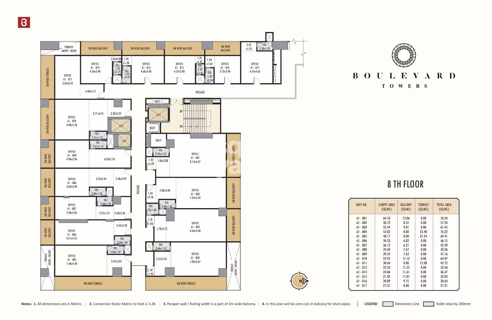 Bramha Boulevard Floor Plans 11