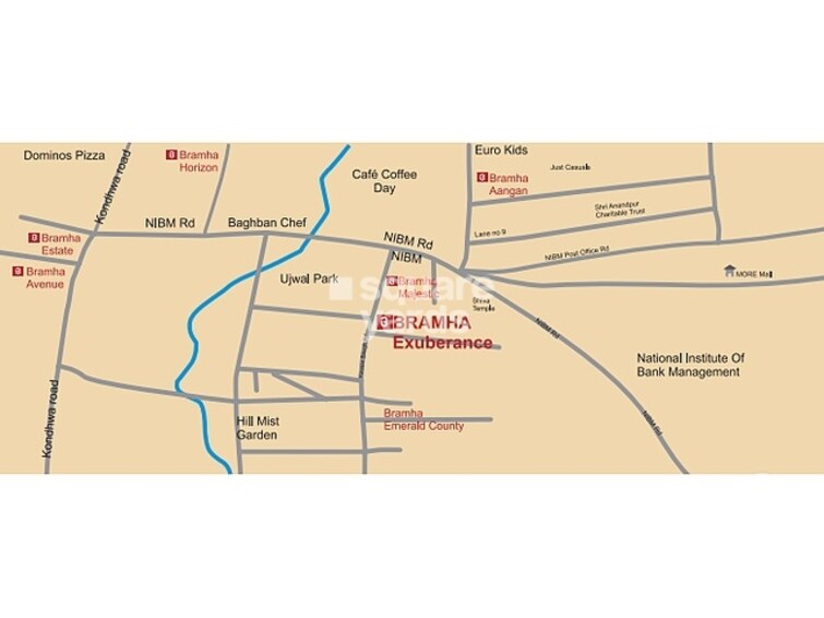 Bramha Exuberance Location Image