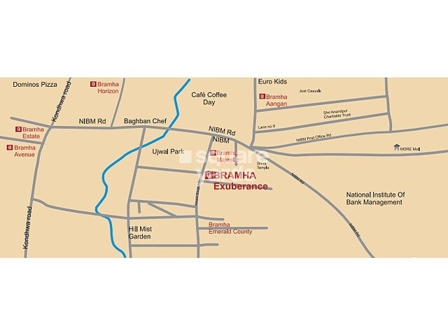 Bramha Exuberance Location Image