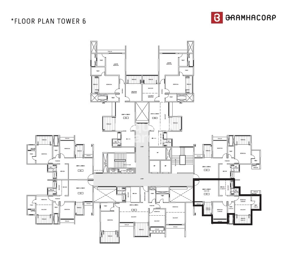 Bramhacorp F Residences Floor Plans 1