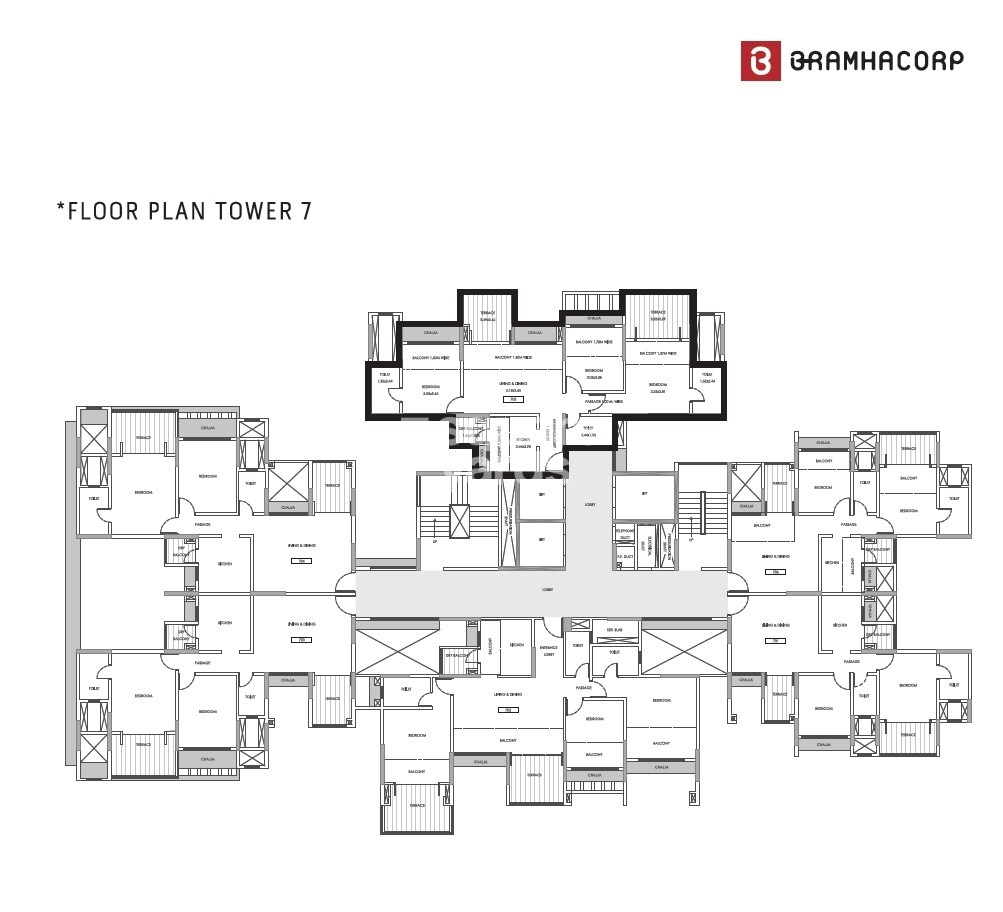 Bramhacorp F Residences Floor Plans 2