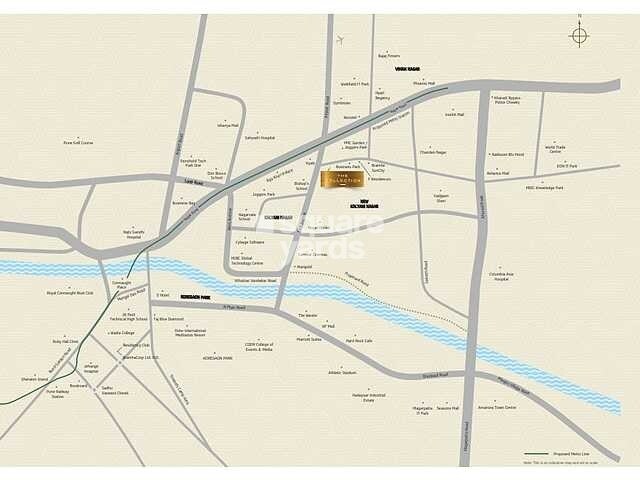 Bramhacorp The Collection Location Image