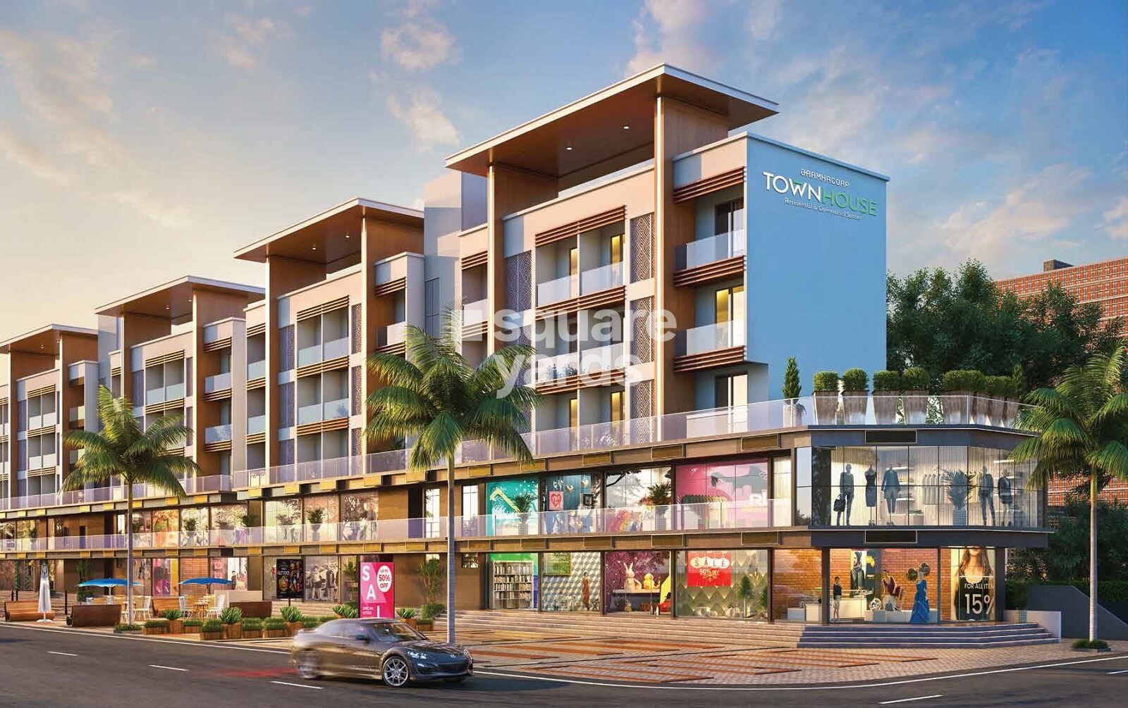 Bramhacorp Townhouse Apartment Exteriors