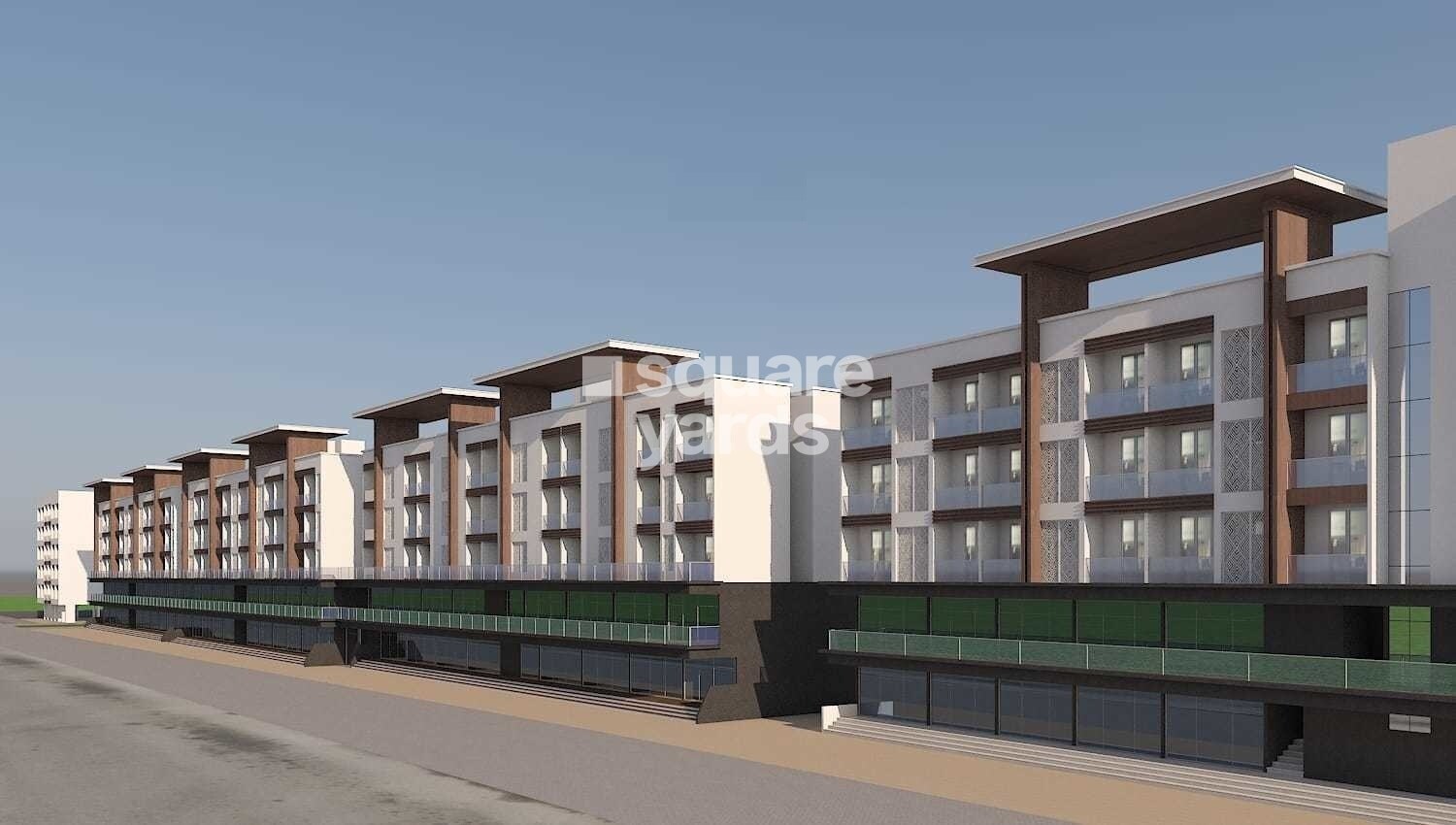 Bramhacorp Townhouse Apartment Exteriors