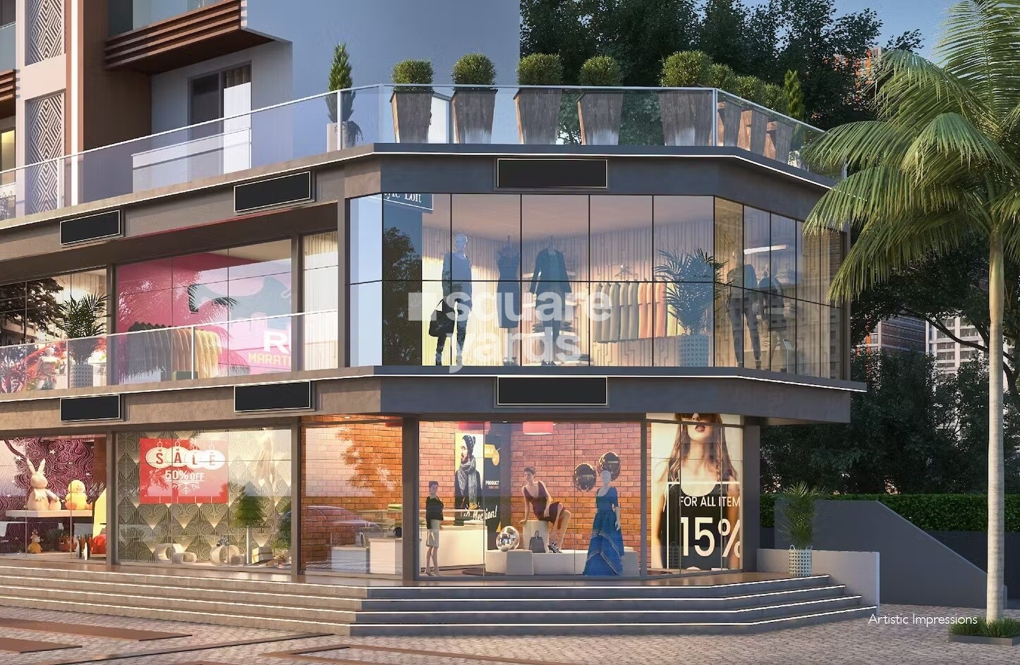 Bramhacorp Townhouse Commercial Exteriors