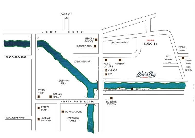 Bramhacorp Water Bay Location Image