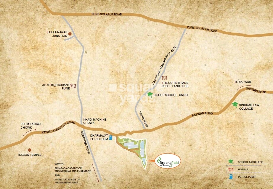 Brookefield Willows Location Image