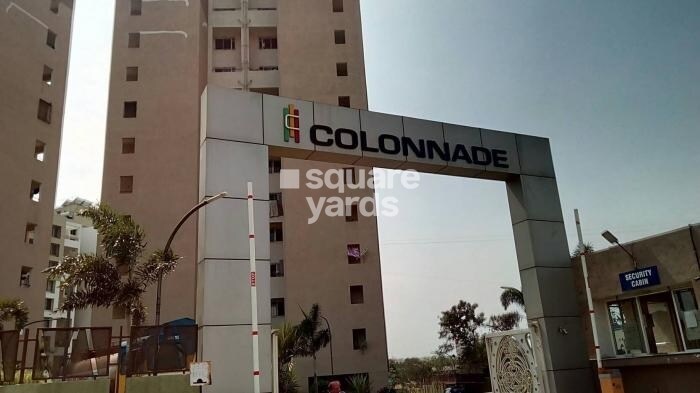 BU Bhandari Colonnade Apartment Entrance View