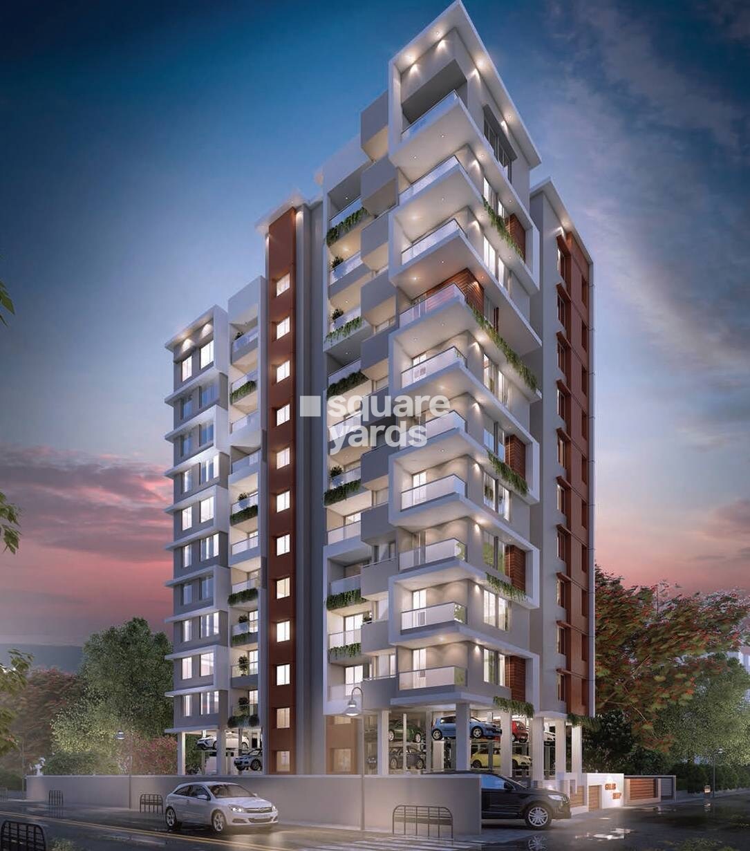 Buttepatil Gulab Shilp Tower View