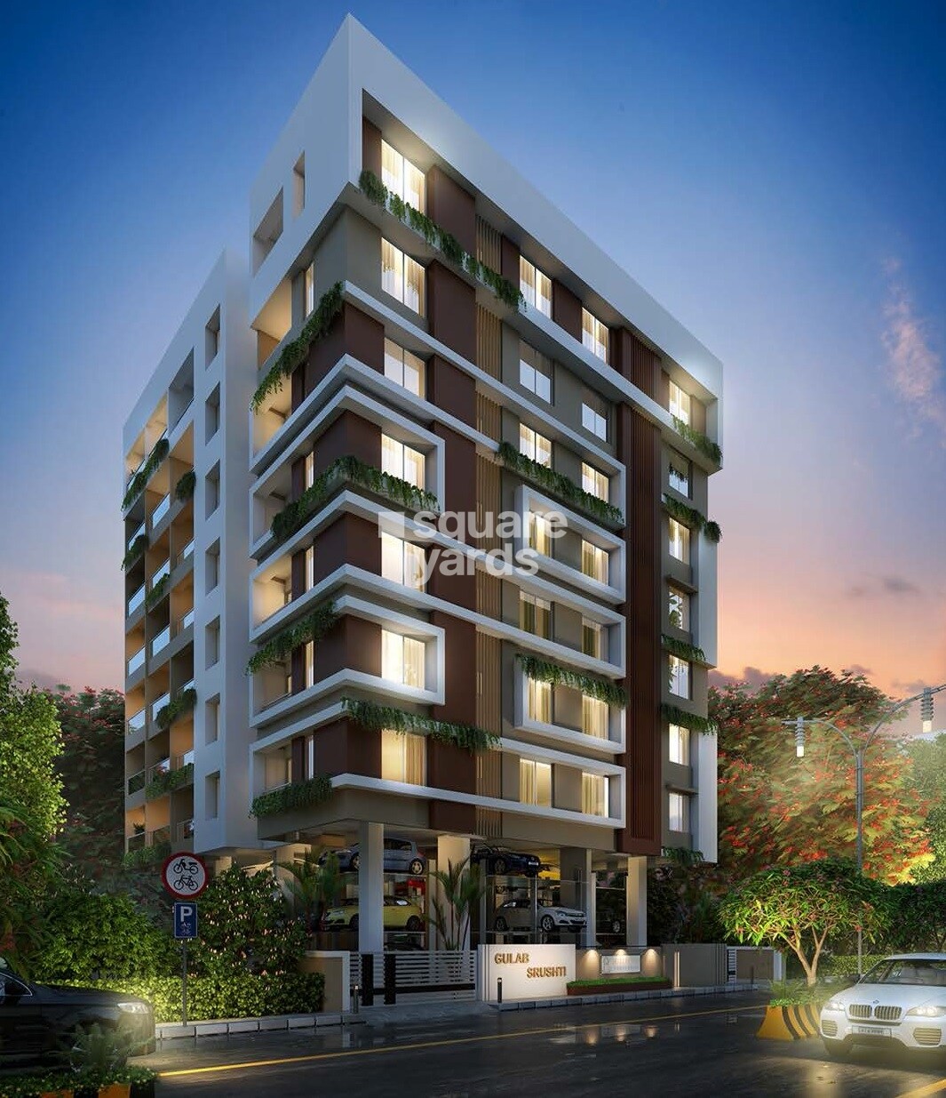 Buttepatil Gulab Srushti Tower View