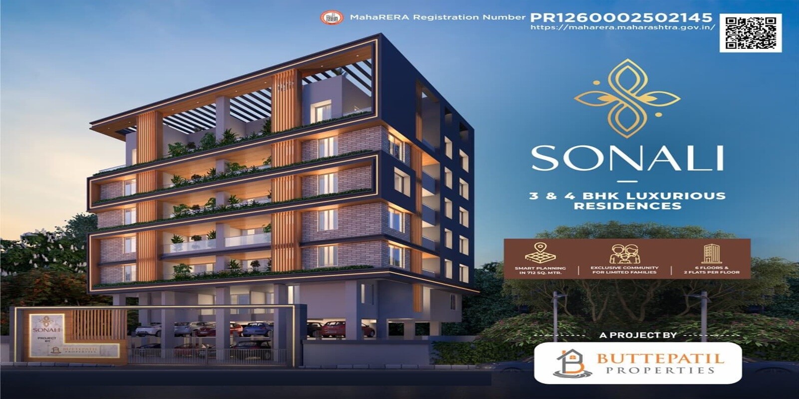 Buttepatil Sonali residential project in Deccan Gymkhana