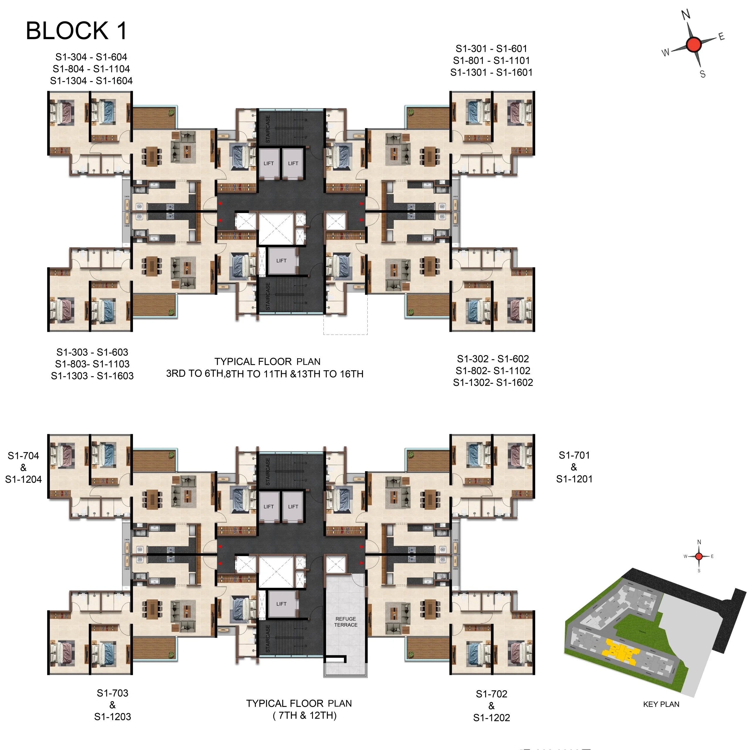Casagrand Caladium Floor Plans