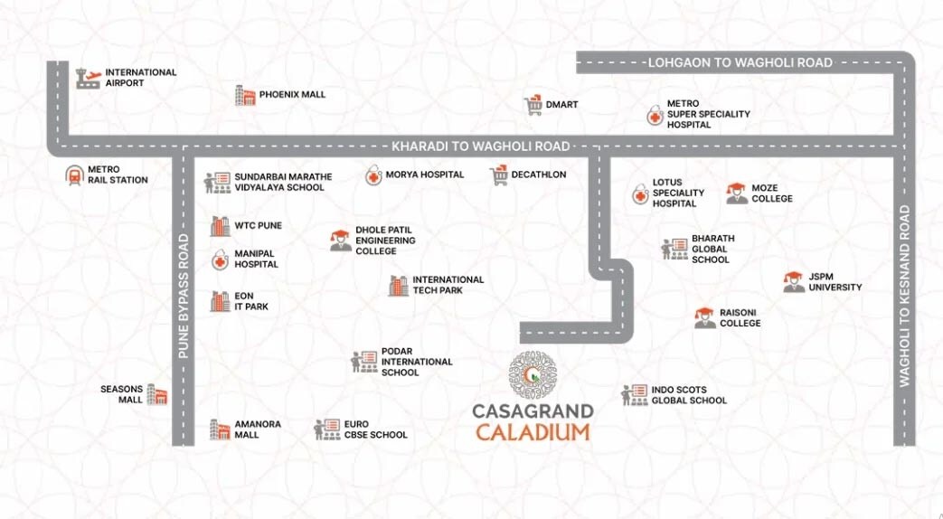 Casagrand Caladium Location Image