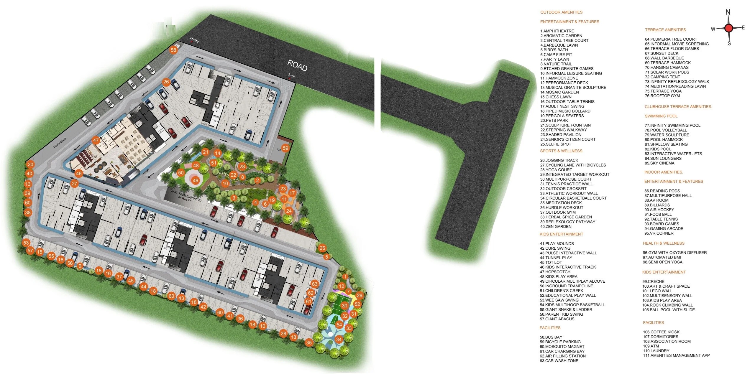 Casagrand Caladium Master Plan Image
