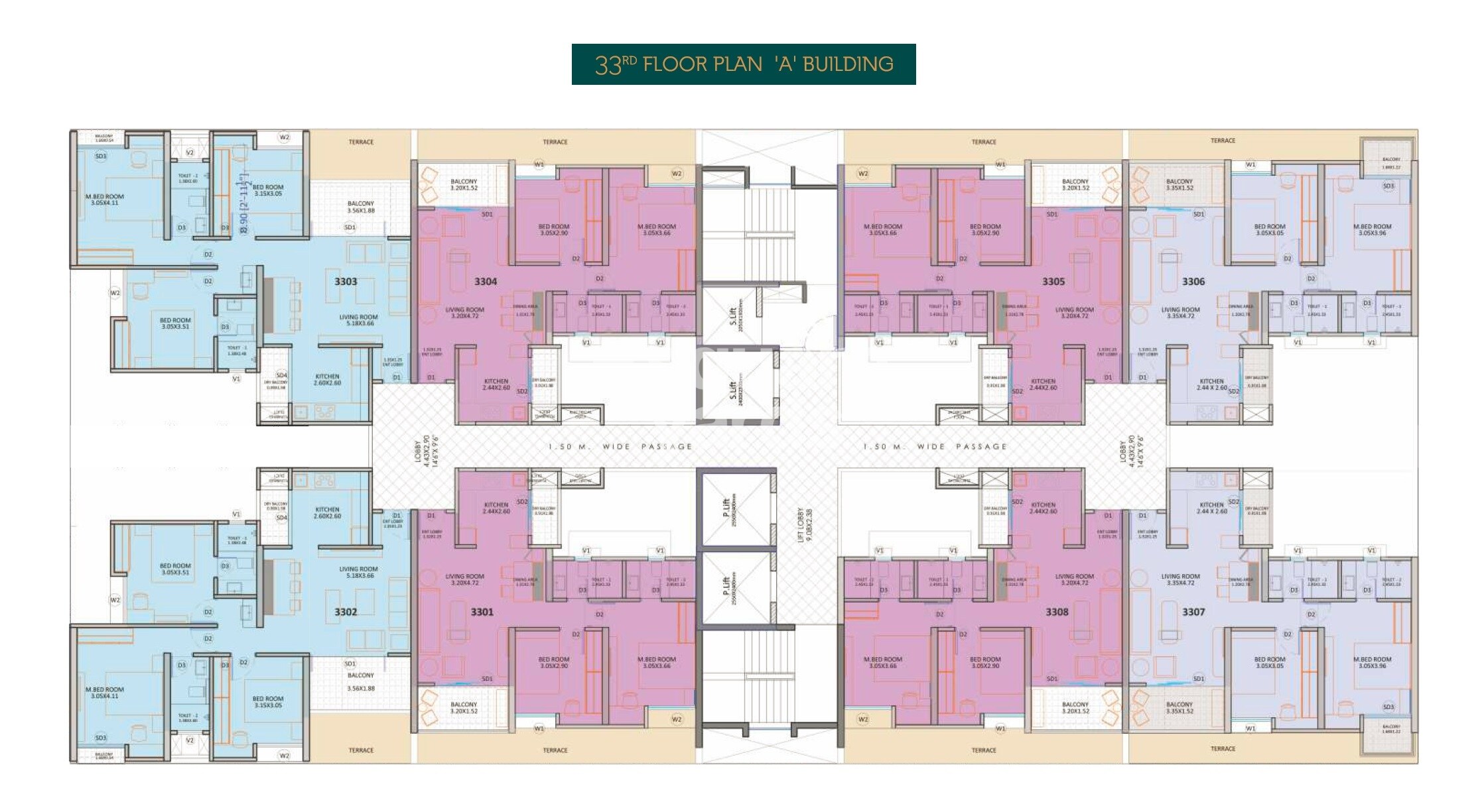 Ceratec Presidential Towers Floor Plans 4