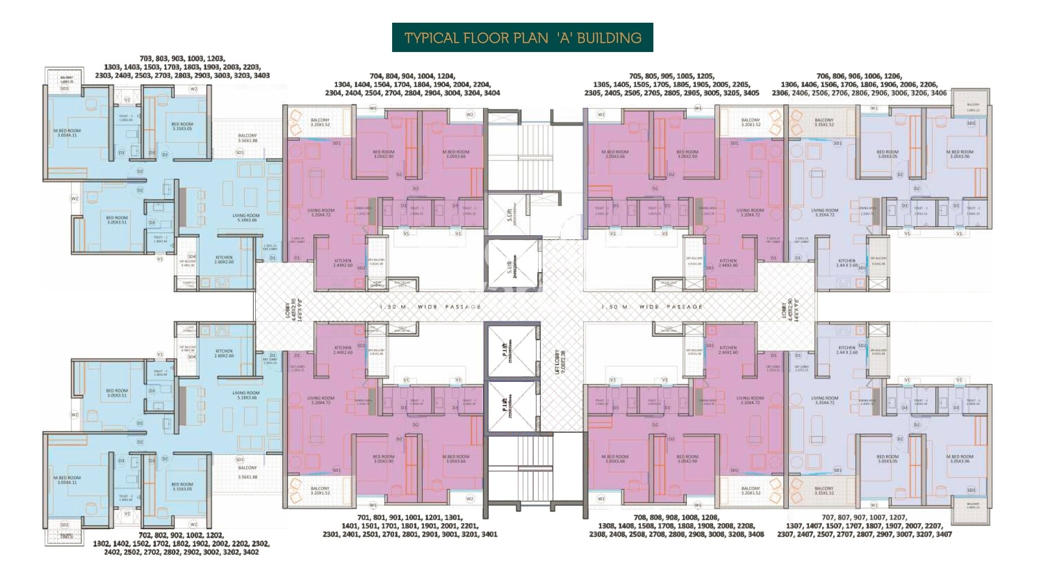 Ceratec Presidential Towers Floor Plans 2