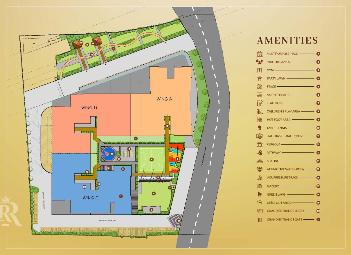 Chaandrai Redision Royal Master Plan Image
