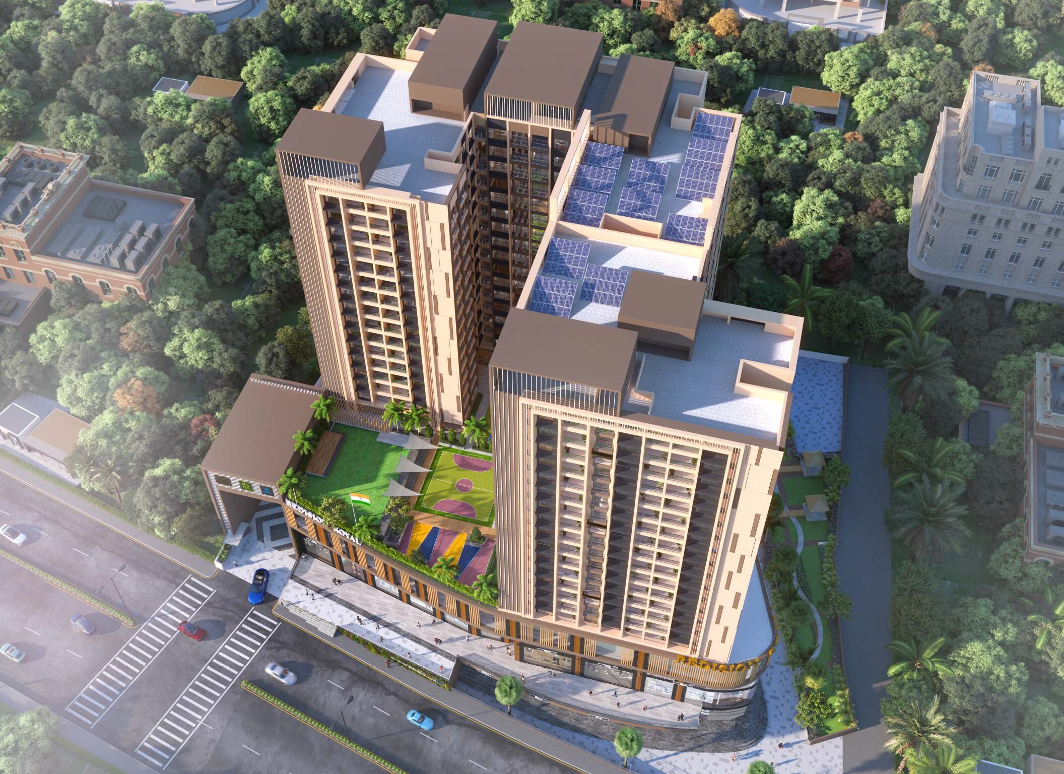 Chaandrai Redision Royal Tower View