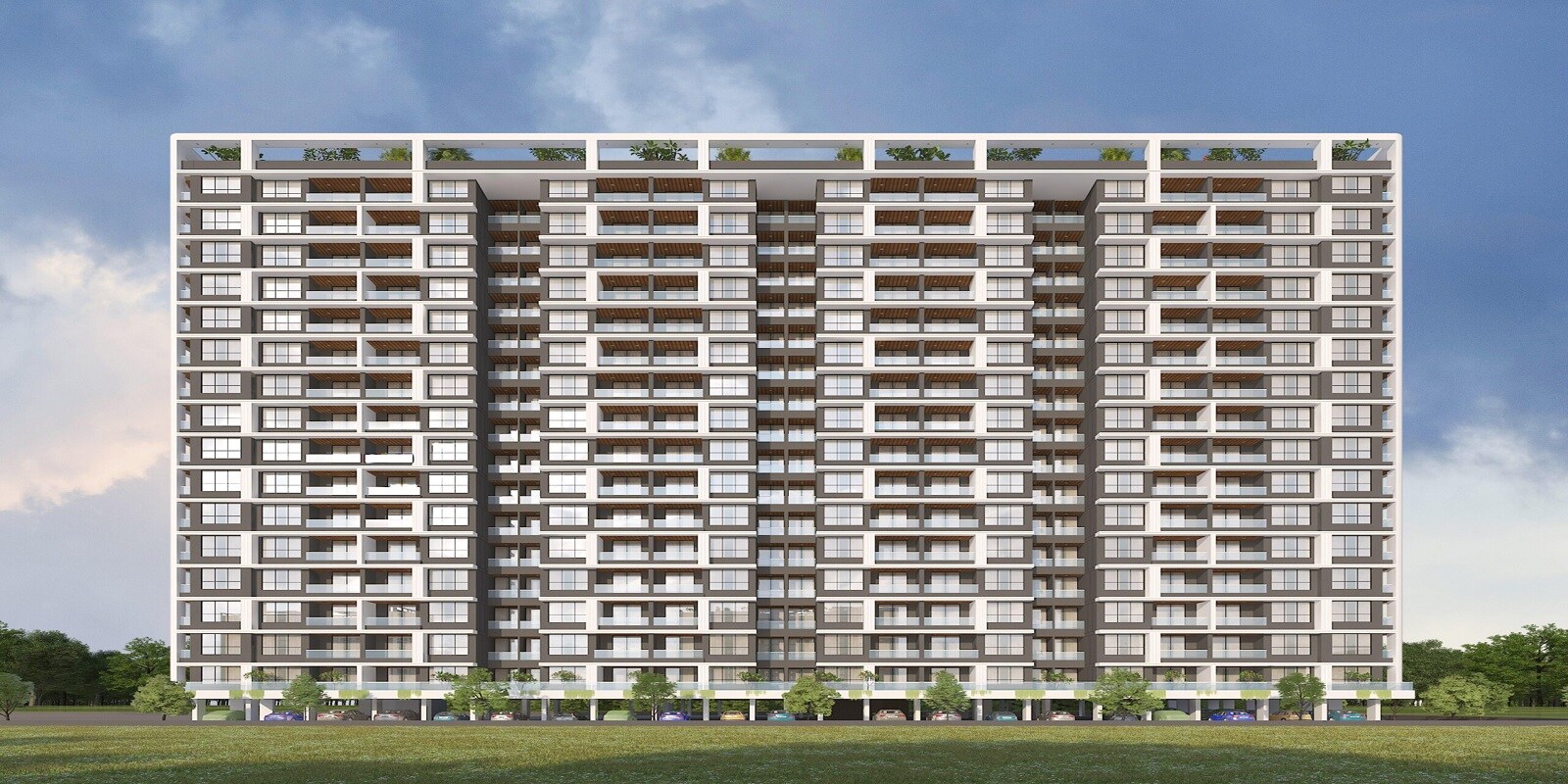 Chaandrai Valeentina Tower Apartment Exteriors 3