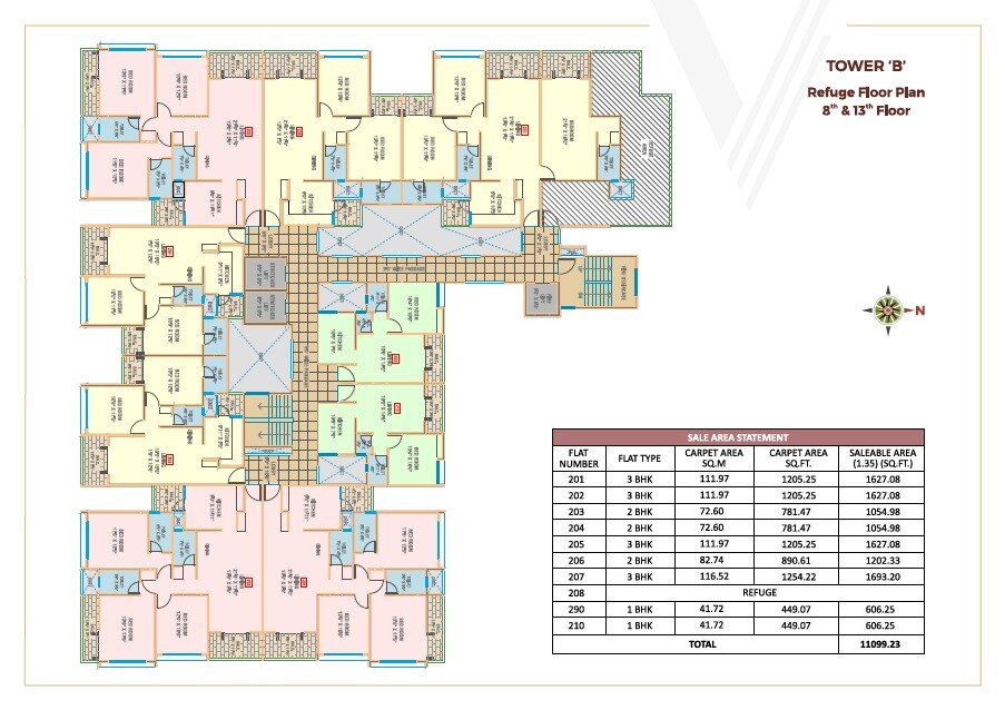 Chaandrai Valeentina Tower Floor Plans 3