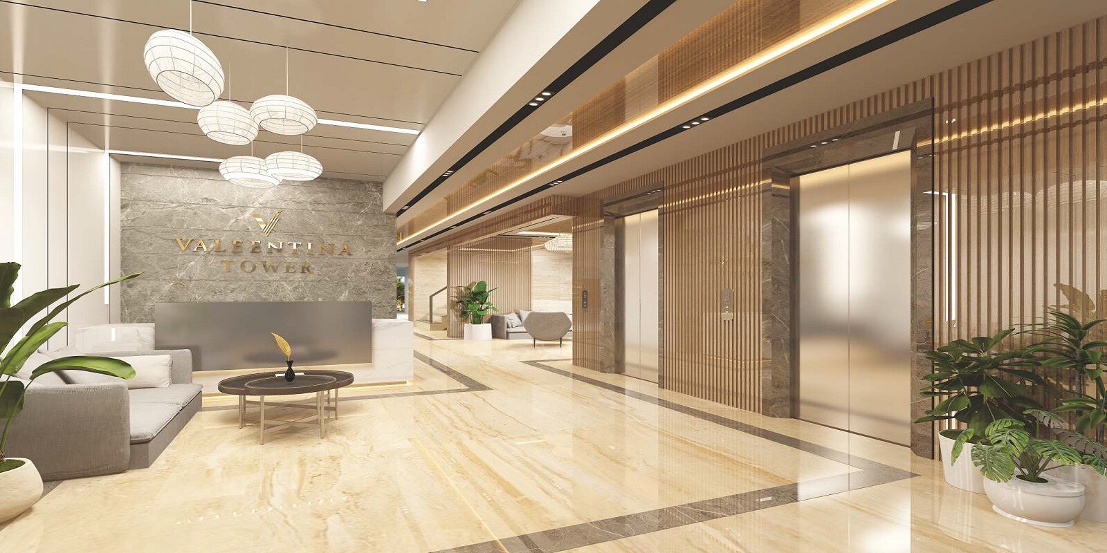 Chaandrai Valeentina Tower Lift Lobby Image