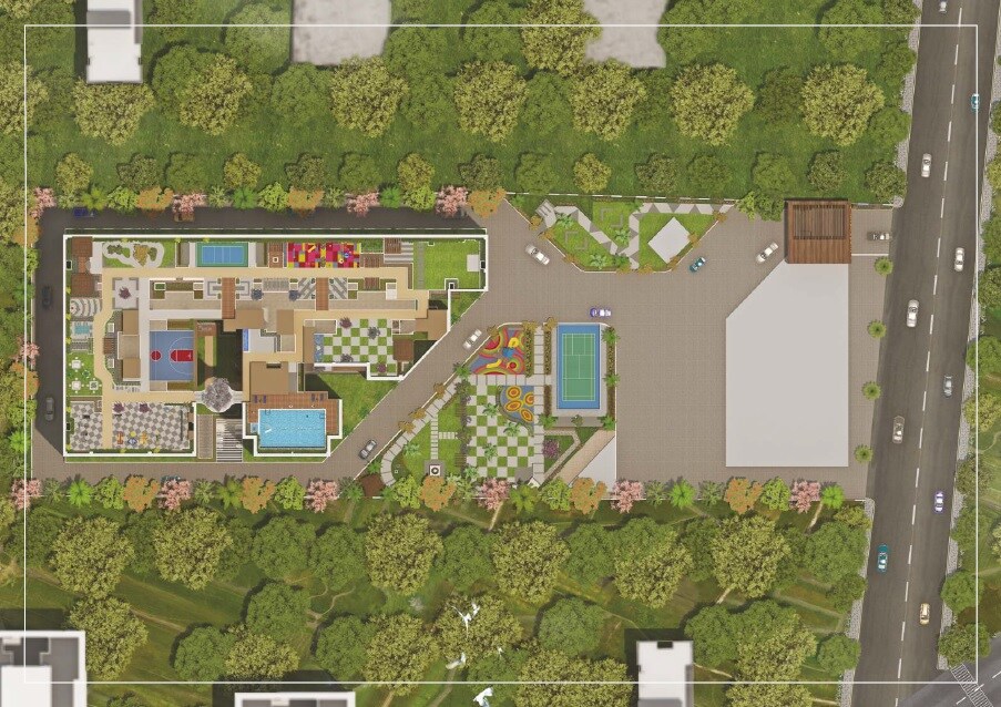 Chaandrai Valeentina Tower Master Plan Image