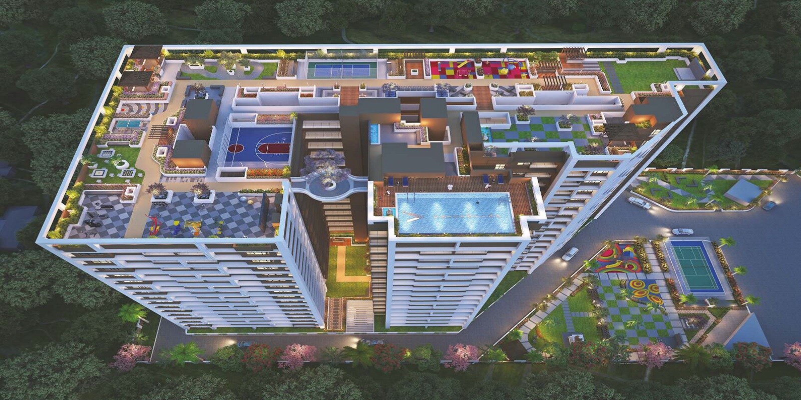 Chaandrai Valeentina Tower Tower View 3