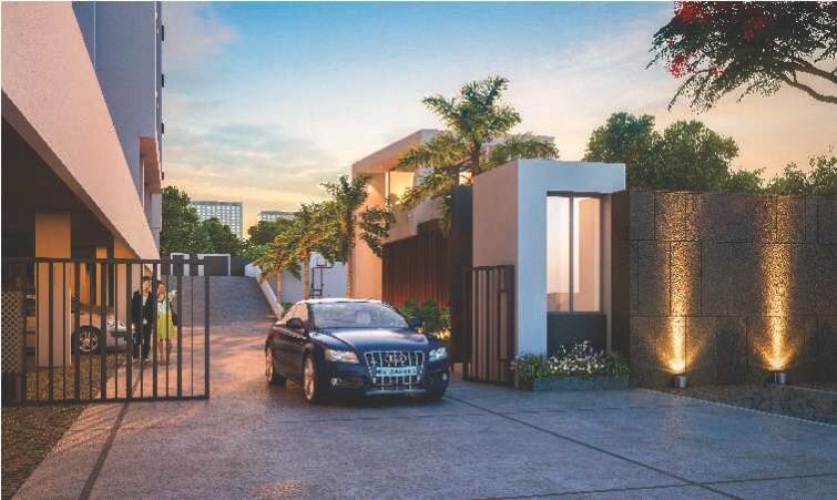 Chandrangan Basil Amora Entrance View