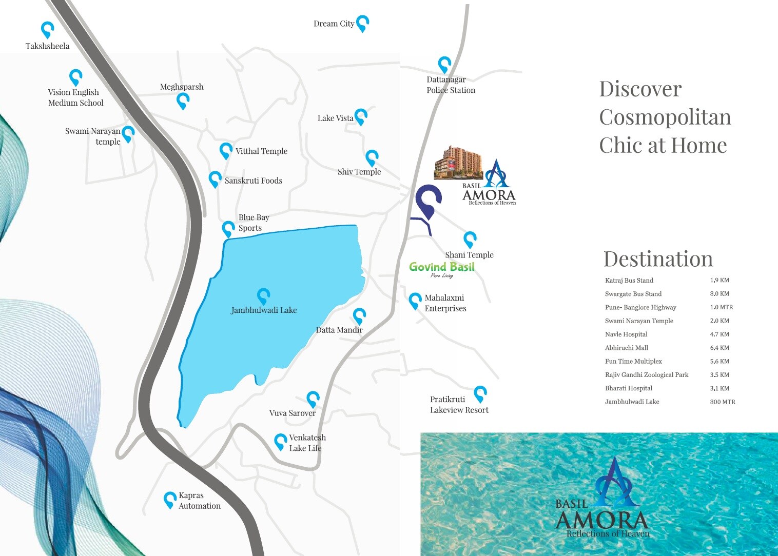 Chandrangan Basil Amora Location Image