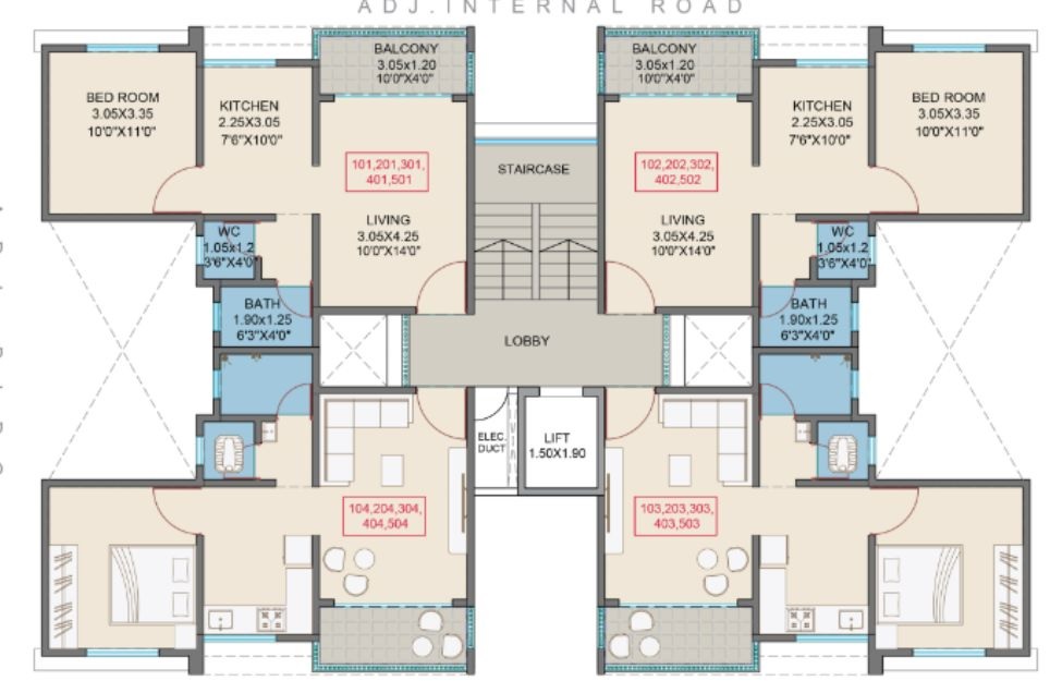 Chandrarang Floret Floor Plans