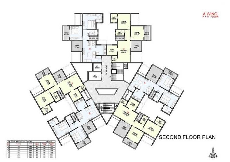 Rental 2 Bedroom 995 Sq.ft. Apartment In Chandrarang La Melosa, Wakad 