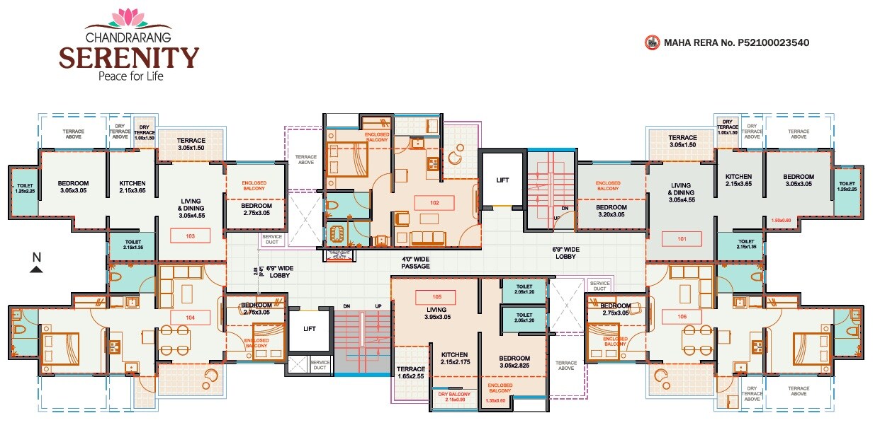 Chandrarang Serenity Floor Plans 1