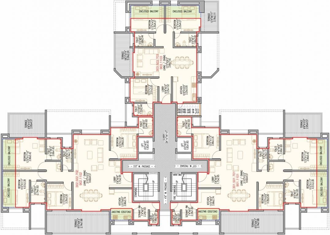Chandrarang Wisdom Park Floor Plans 1