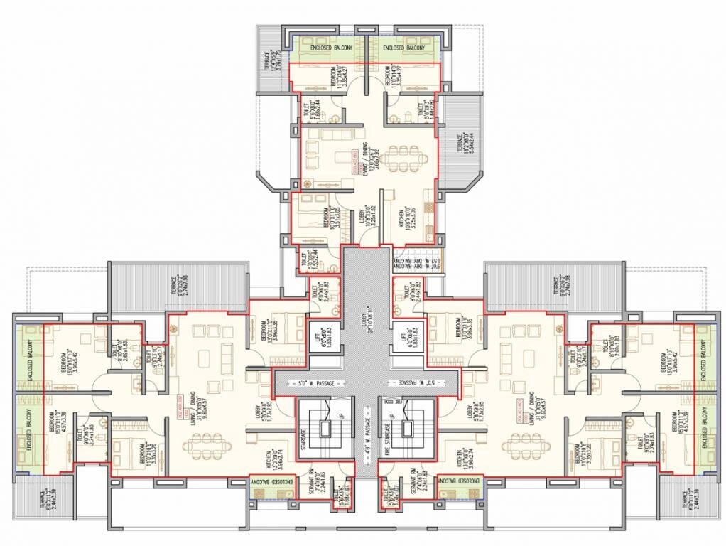 Chandrarang Wisdom Park Floor Plans 2