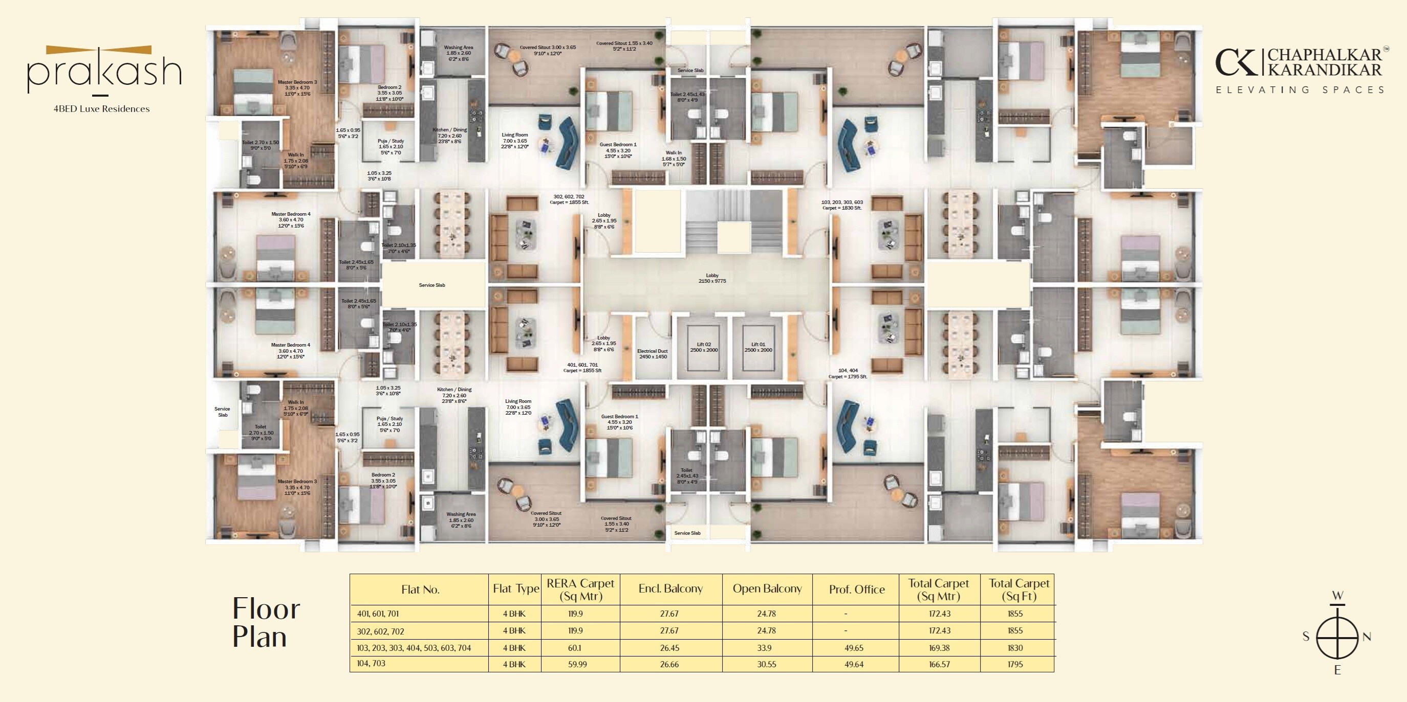 Chaphalkar Singh CHS Floor Plans