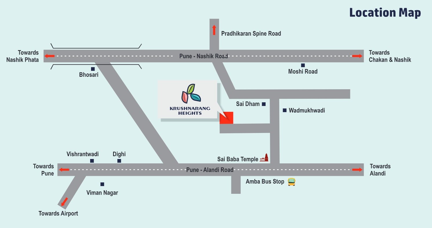 Chaturbhuj Krushnarang Heights Location Image