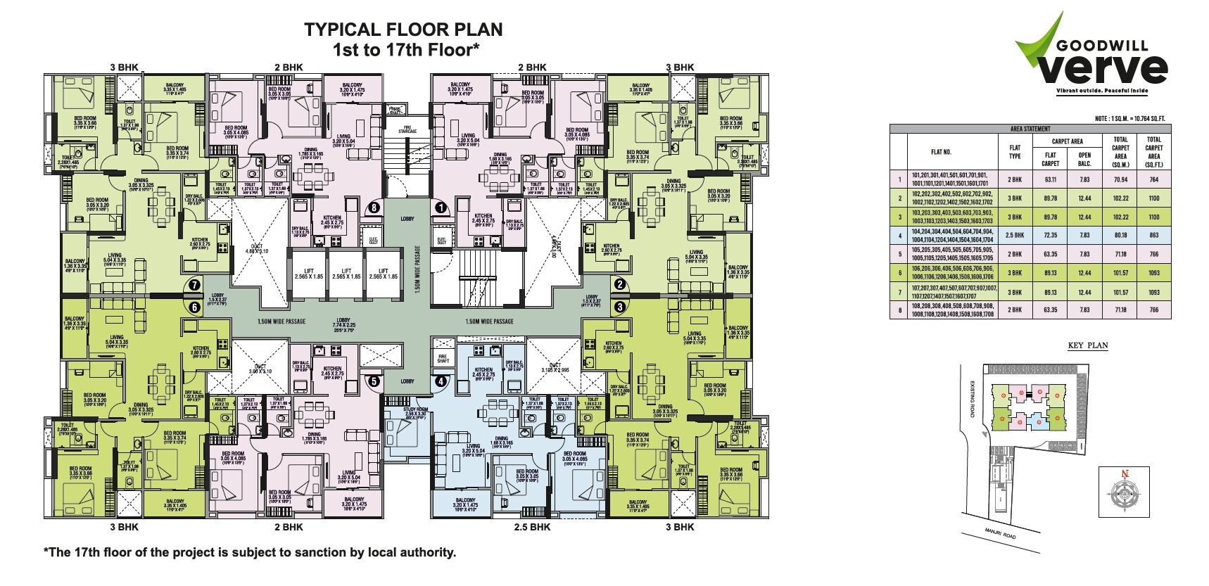 Choice Goodwill Verve Floor Plans 1
