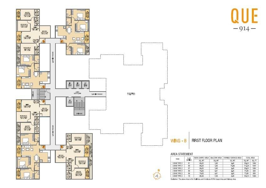 Choice QUE 914 Floor Plans 1
