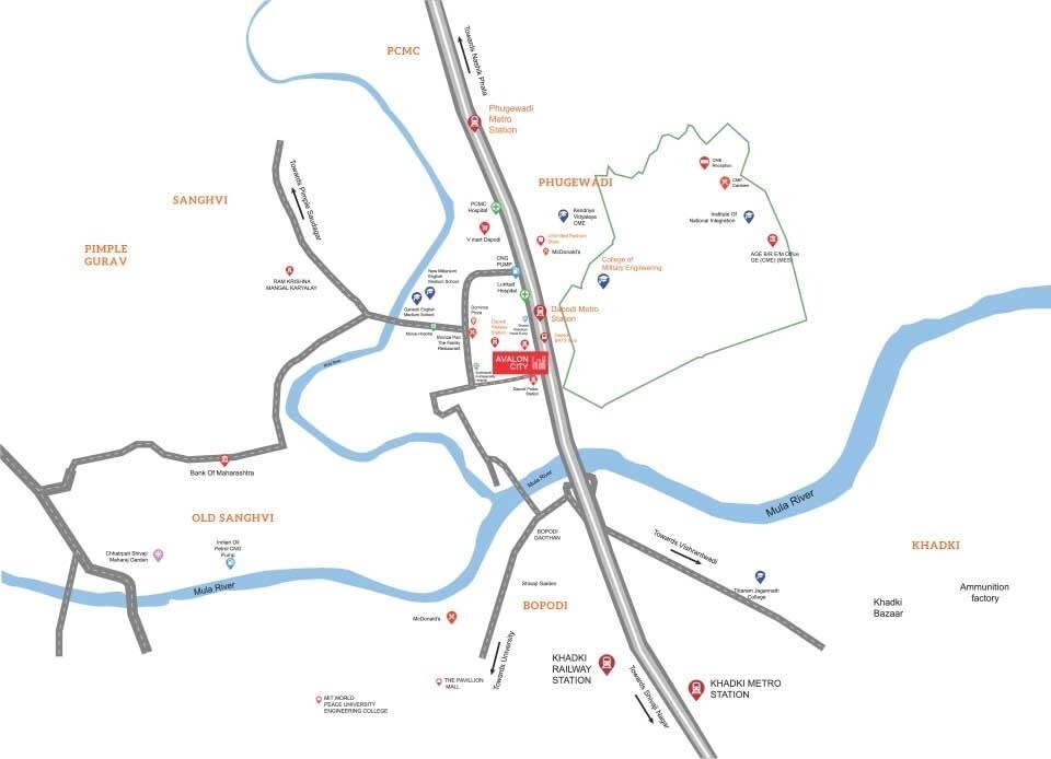 Chordia Avalon City Phase I Location Image