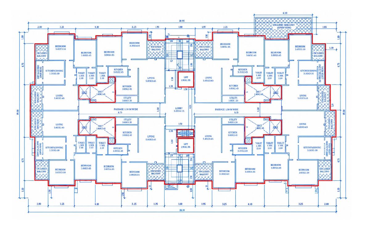 Chordiya Sanskruti Floor Plans