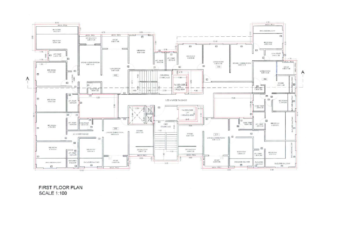 Citadel Janki Shreyas CHS Floor Plans