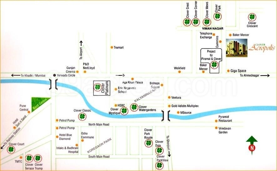 Clover Acropolis Location Image