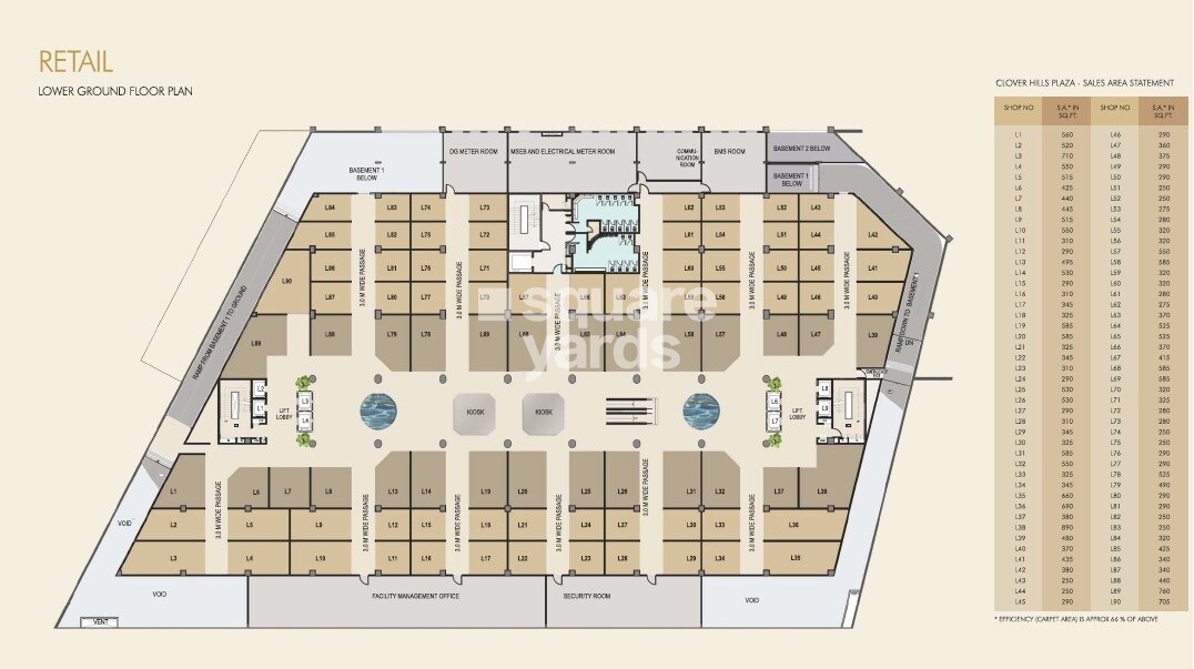 Clover Hills Plaza Floor Plans 1